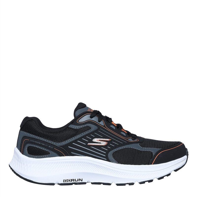 スケッチャーズ メンズ シューズ スニーカー Skechers Go Run Consistent 20 BlackOrange ブラック