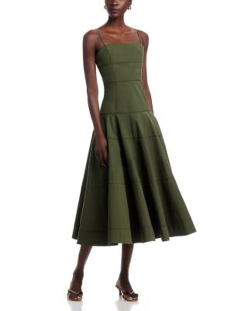 ヴェロニカ ベアード レディース トップス ワンピース ミディ Veronica Beard Ilona Midi Dress Army アーミー 50,880円