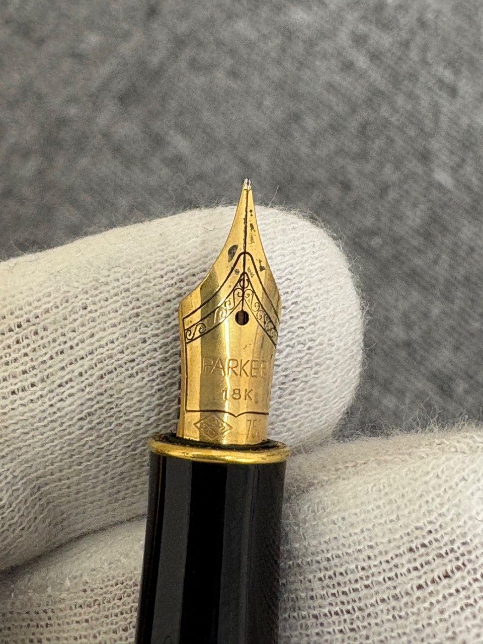PARKER パーカー ソネット SONNET 万年筆 ペン先18K 750 ブルー