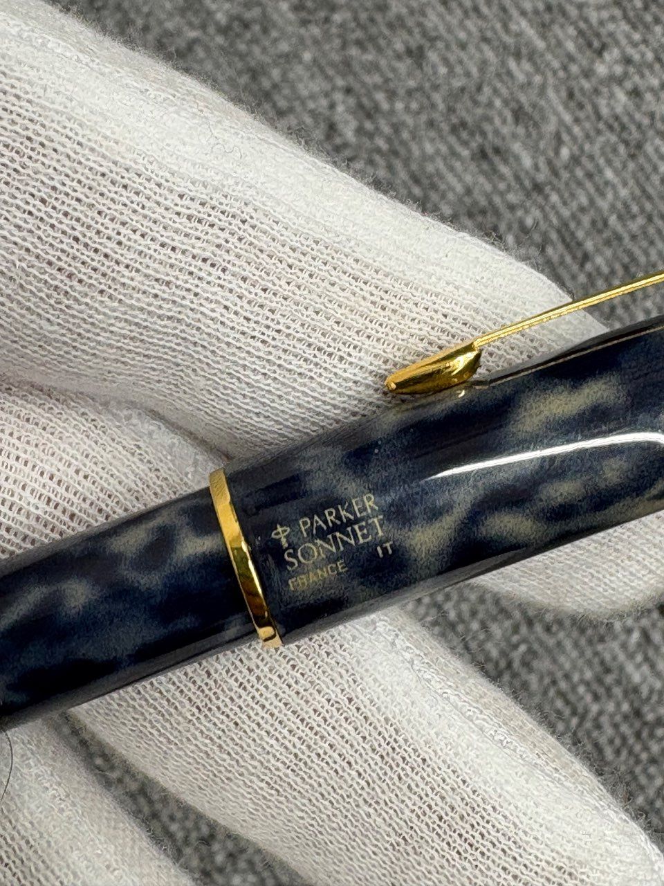 PARKER パーカー ソネット SONNET 万年筆 ペン先18K 750 ブルー