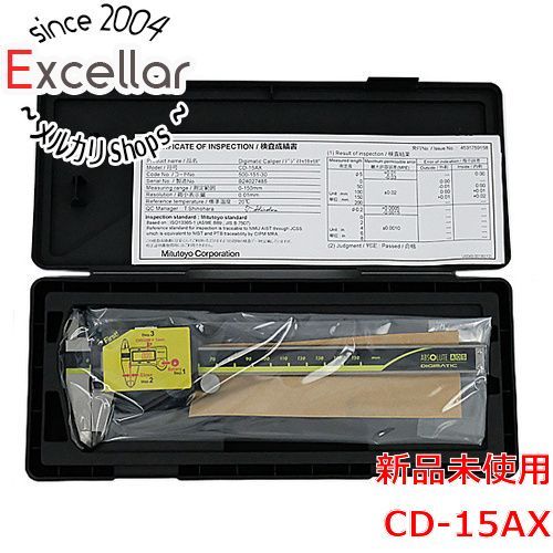 [bn:4] 【新品訳あり(箱きず・やぶれ)】 ミツトヨ　ABSデジマチックキャリパ CD-15AX 13,245円