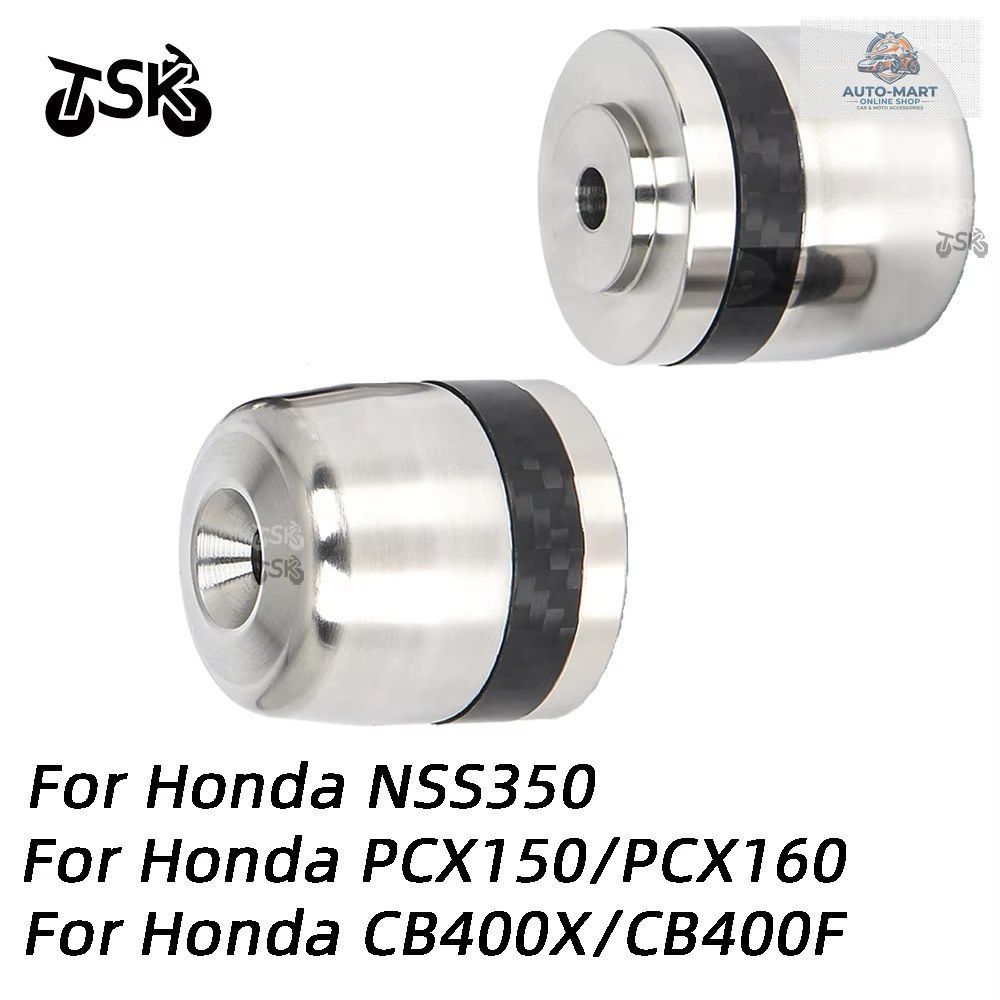 オートバイアクセサリー ハンドルバーギアバランスプラグスライダーハンドルバーエンドグリップ HONDA PCX 150 160 PCX150 6,518円