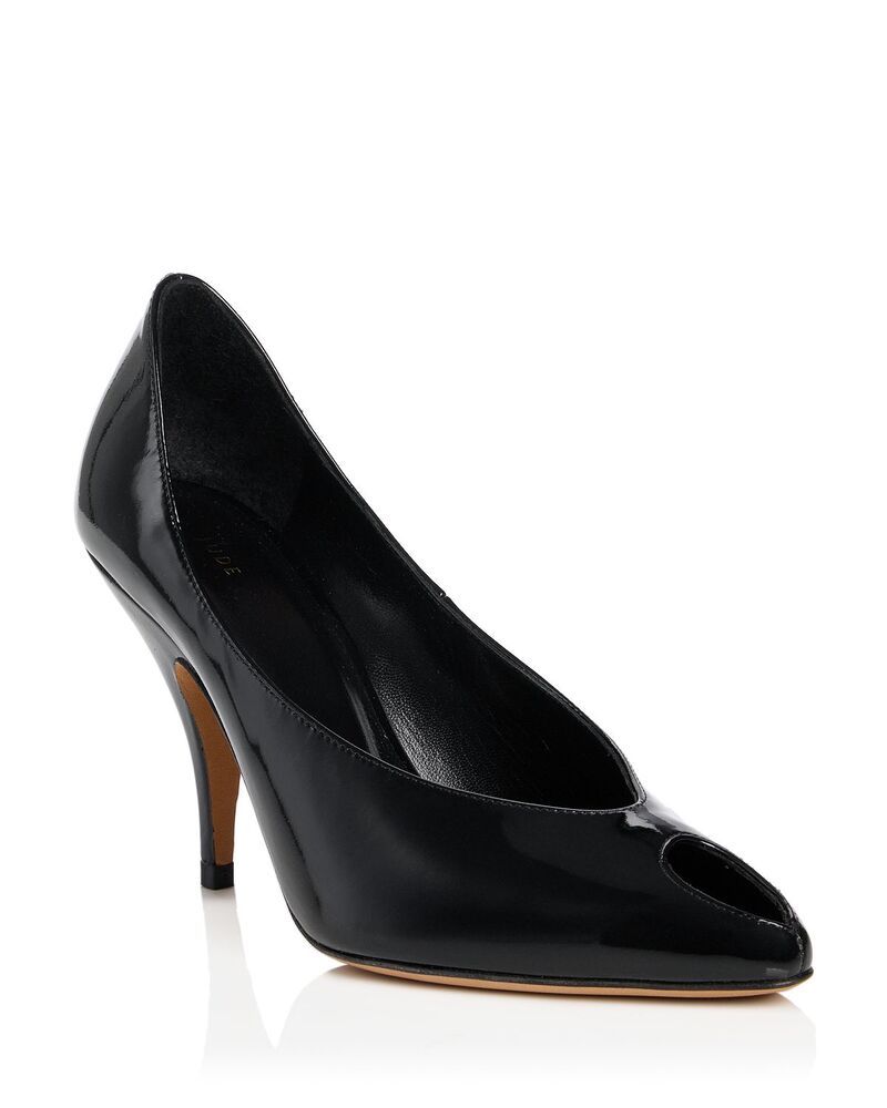 ジュード レディース シューズ パンプス JUDE Womens Lyb Peep Toe Pumps Black ブラック