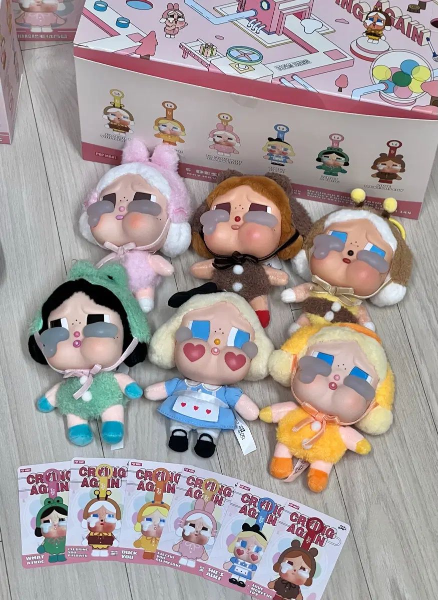POP MART クライングベイビー クライアゲイン 全種 11,735円