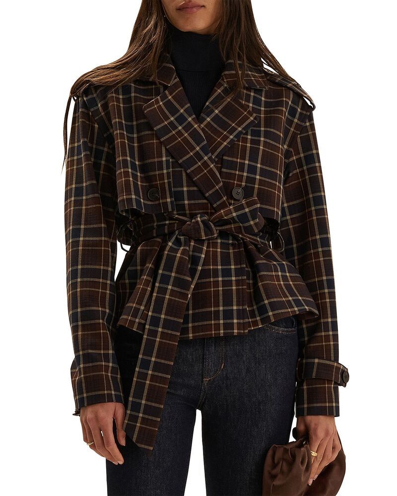 フェイバリット ドーター レディース アウター ジャケット・ブルゾン クロップド Favorite Daughter The Cropped Charles Tie Waist Jacketoffee