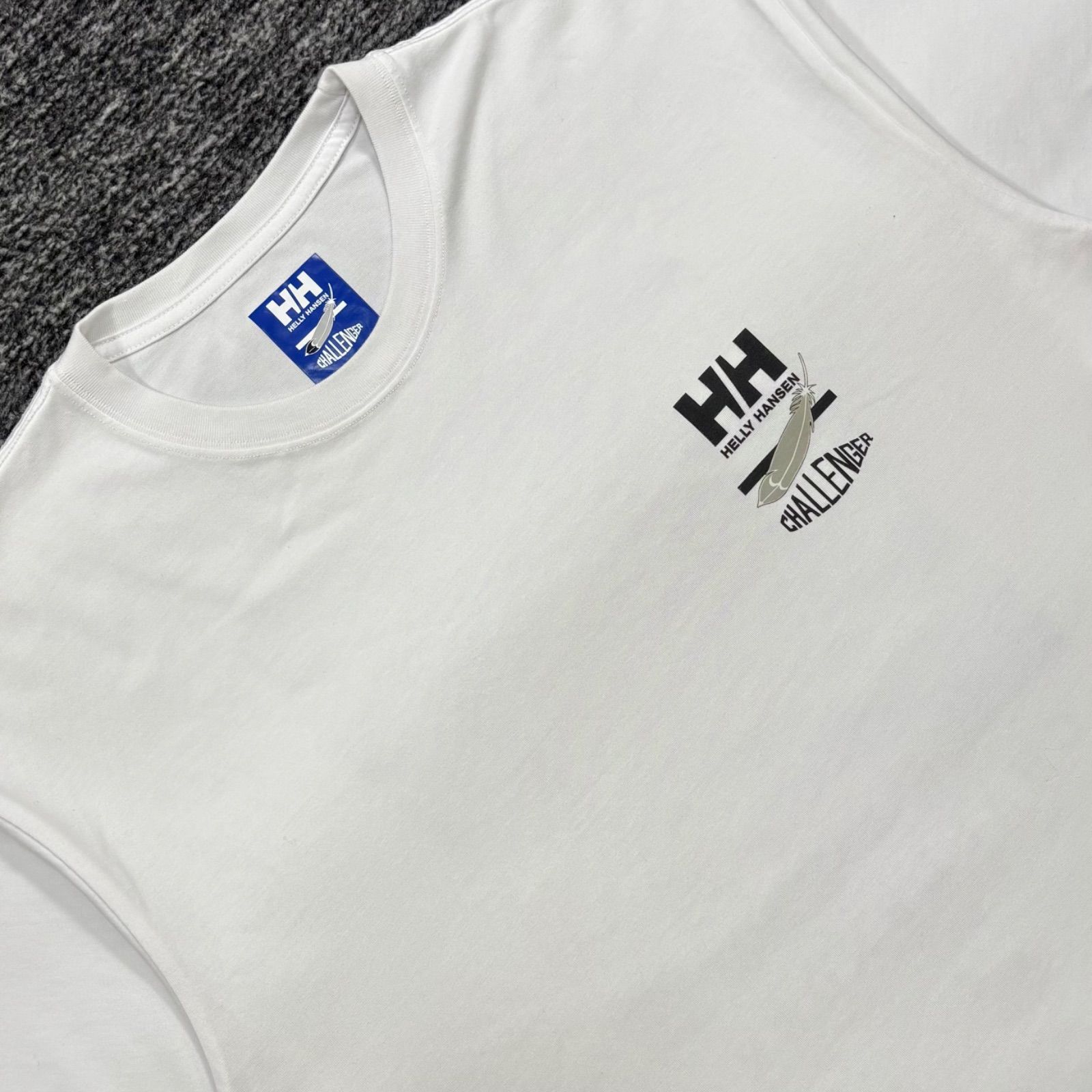 HELLY HANSEN CHALLENGER Tシャツ ホワイト　XL 極美品 HELLY HANSEN CHALLENGER Bandana Tee White XL ヘリーハンセン