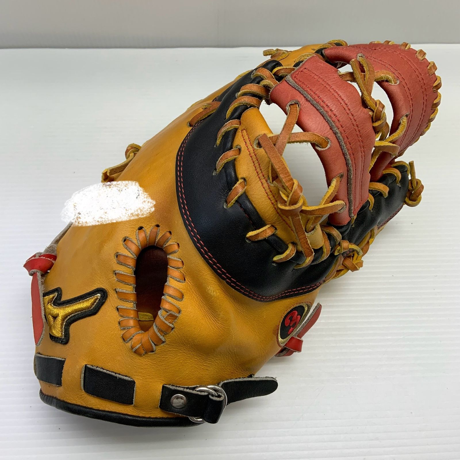 ミズノ MIZUNO ミズノプロ mizunopro 軟式 大人 一般 ファーストミット 一塁手 グローブ グラブ 右投げ 中古品 野球 1344
