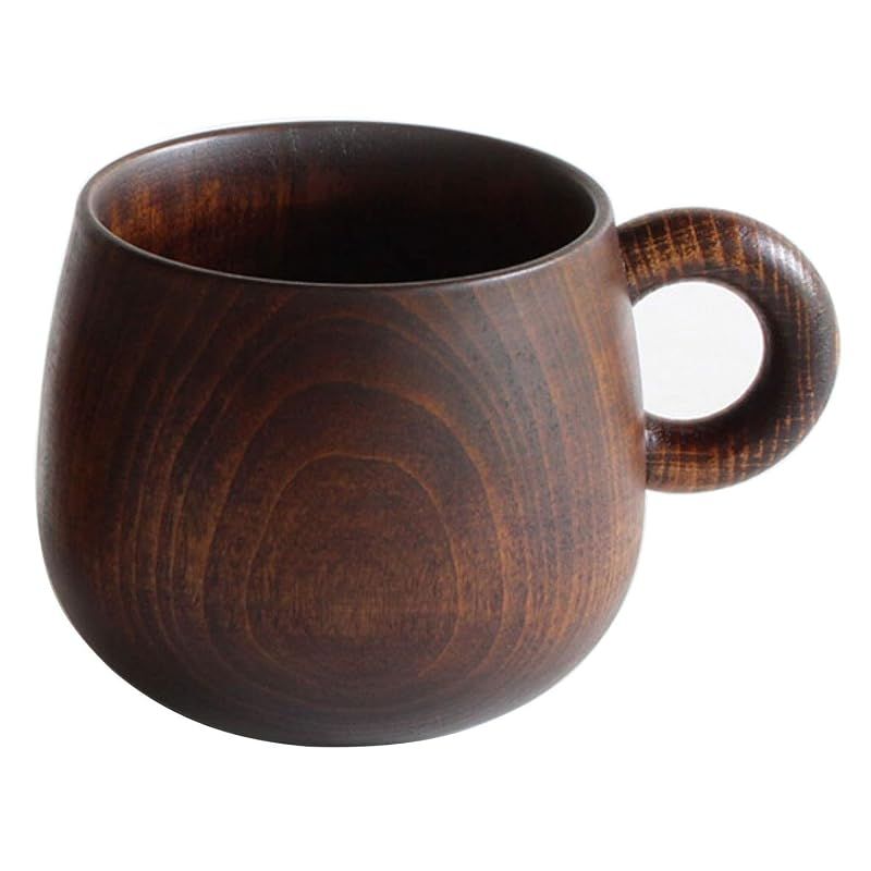 【新品】 オークヴィレッジ マグカップ 拭き漆塗 木製 トチ材 直径9cm×高さ7.5cm 200ml 05930-20 6,947円