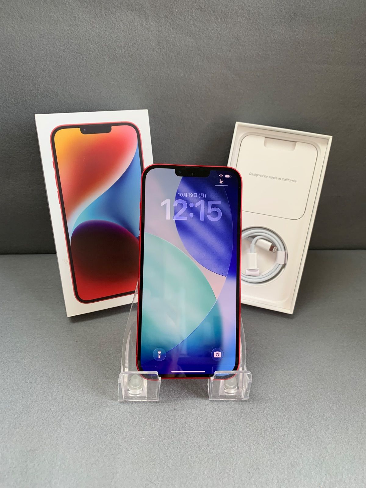 超美品 Appleストア版 SIMフリー iPhone14 Plus 128GB レッド色 43,740円