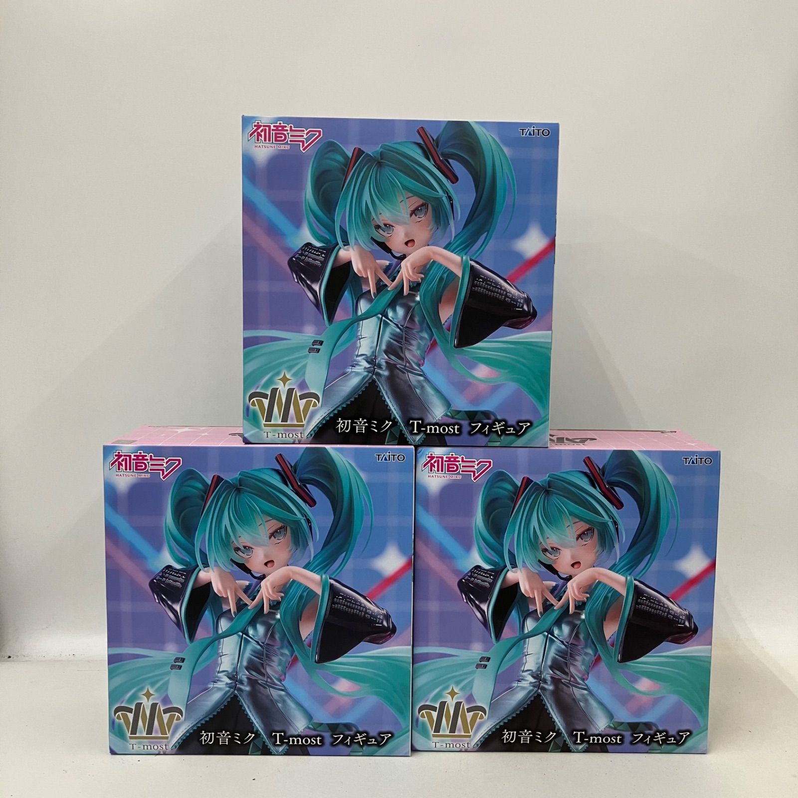初音ミク　未開封プライズフィギュア17体フィギュアまとめ売り 未開封 初音ミク T most フィギュア 3個セット LFK875 f107 - メルカリ