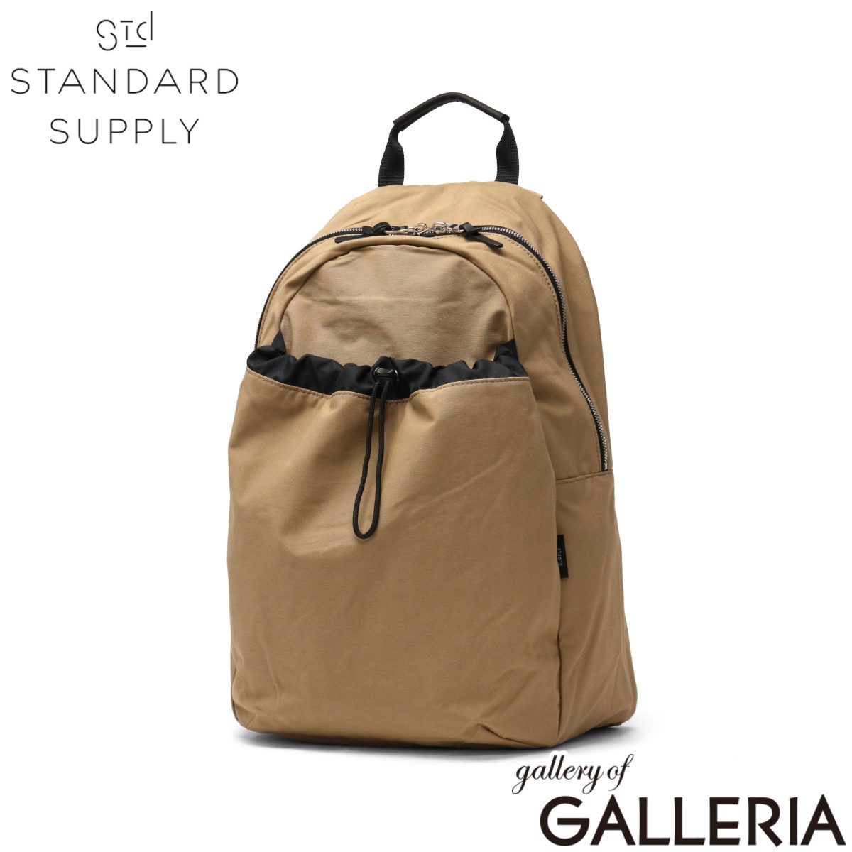 【正規取扱店】 スタンダードサプライ リュック レディース メンズ 小さめ STANDARD SUPPLY バッグ 軽量 軽い 通勤 通学 大学生 おしゃれ 大人 A4 コンパクト 16L SIMPLICITY GATHER DAYPACK サンドベージュ