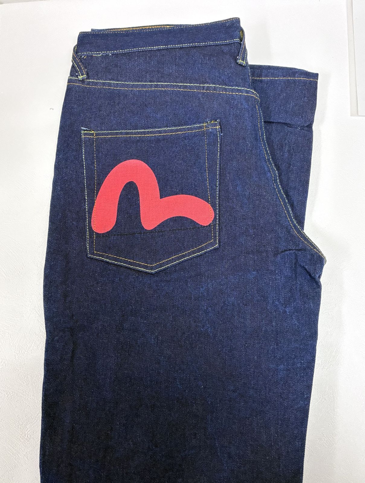 エビスNo. 2 デニムパンツ激レア青専用 D1855 エヴィス EVISU NO.2 2004 デニム パンツ ジーンズ 34×35