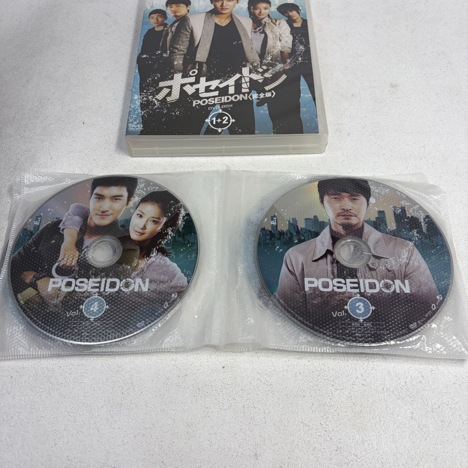 韓国ドラマ ポセイドン ＜完全版＞ DVD-BOX 1+2 全話セット セル版