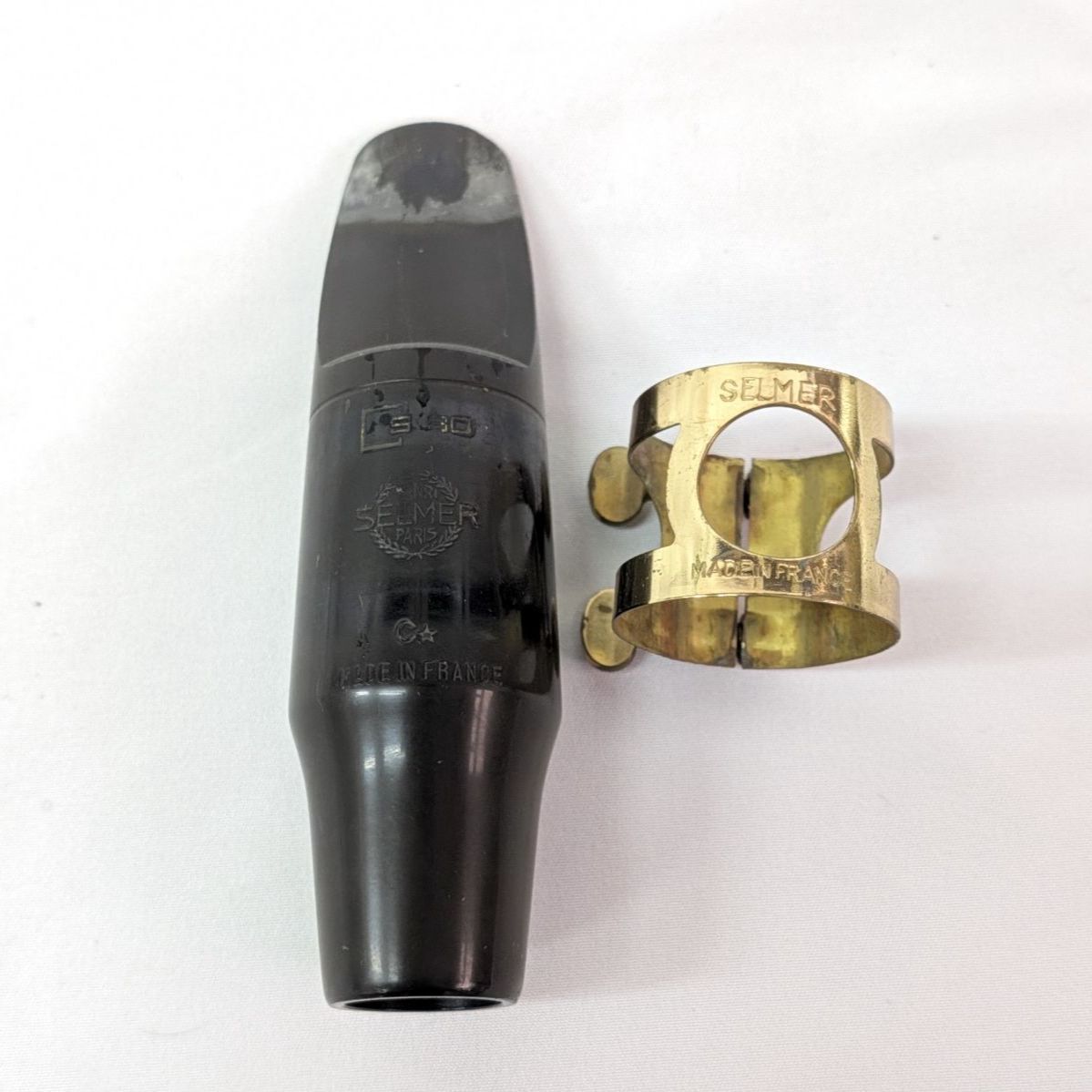 【中古品】セルマー　SELMER マウスピース　リガチャー 現状特価品 セルマー サックス マウスピース S80 C H.SELMER テナー