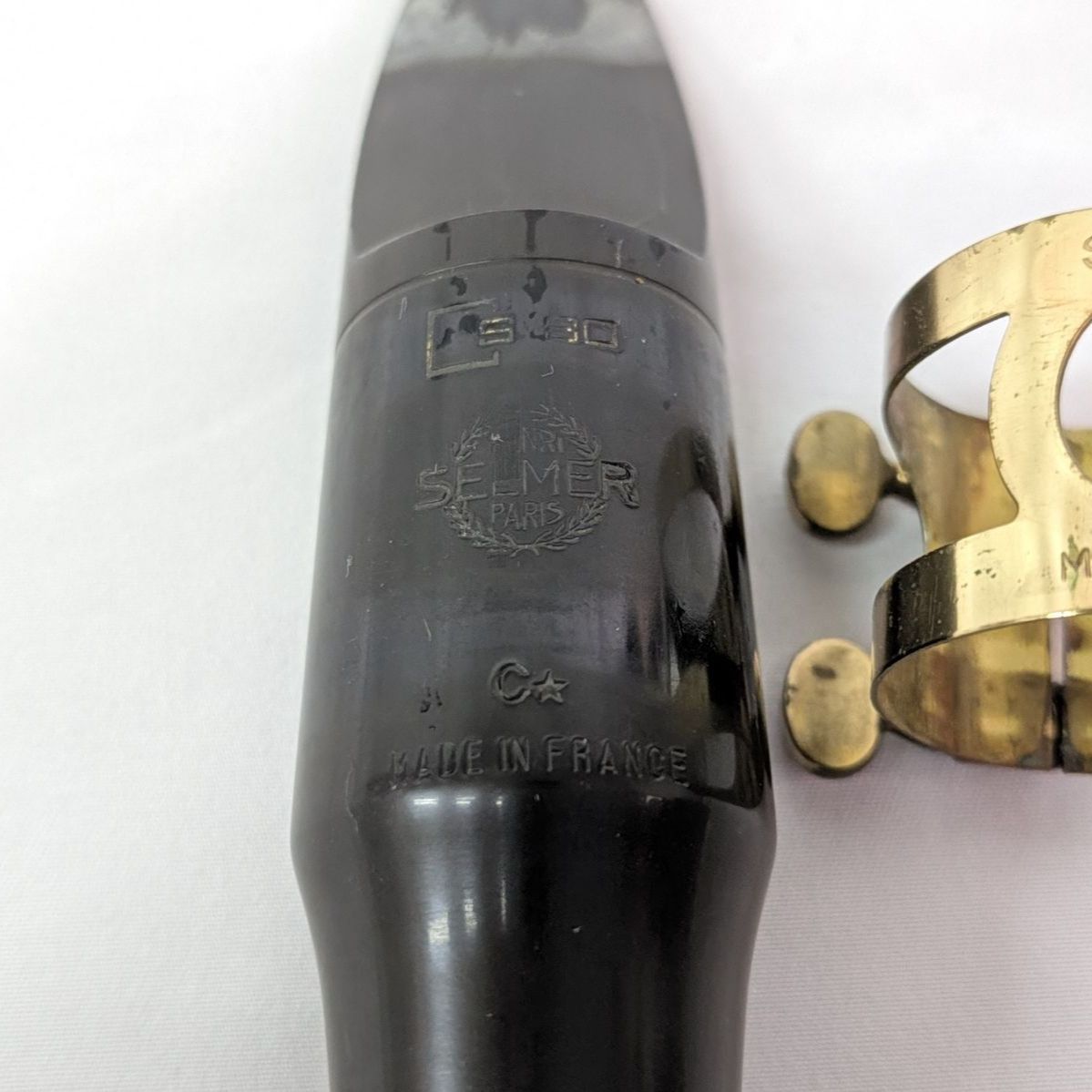 【中古品】セルマー　SELMER マウスピース　リガチャー 現状特価品 セルマー サックス マウスピース S80 C H.SELMER テナー