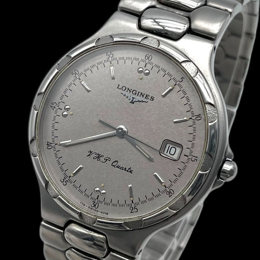 ジャンクロンジンクオーツ腕時計 Longines lgn031201 新品電池 稼働品 LONGINES ロンジン Conquest コンクエスト L1.613.4