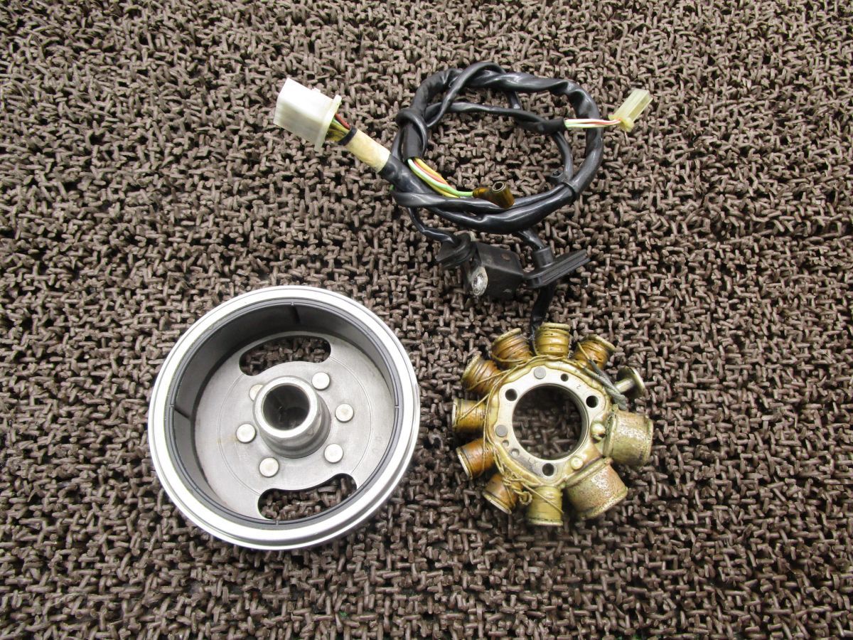 KDX125SR フライホイール ダイナモ △C3523！DX125A カワサキ 【 DX125AE 】 キャブ車