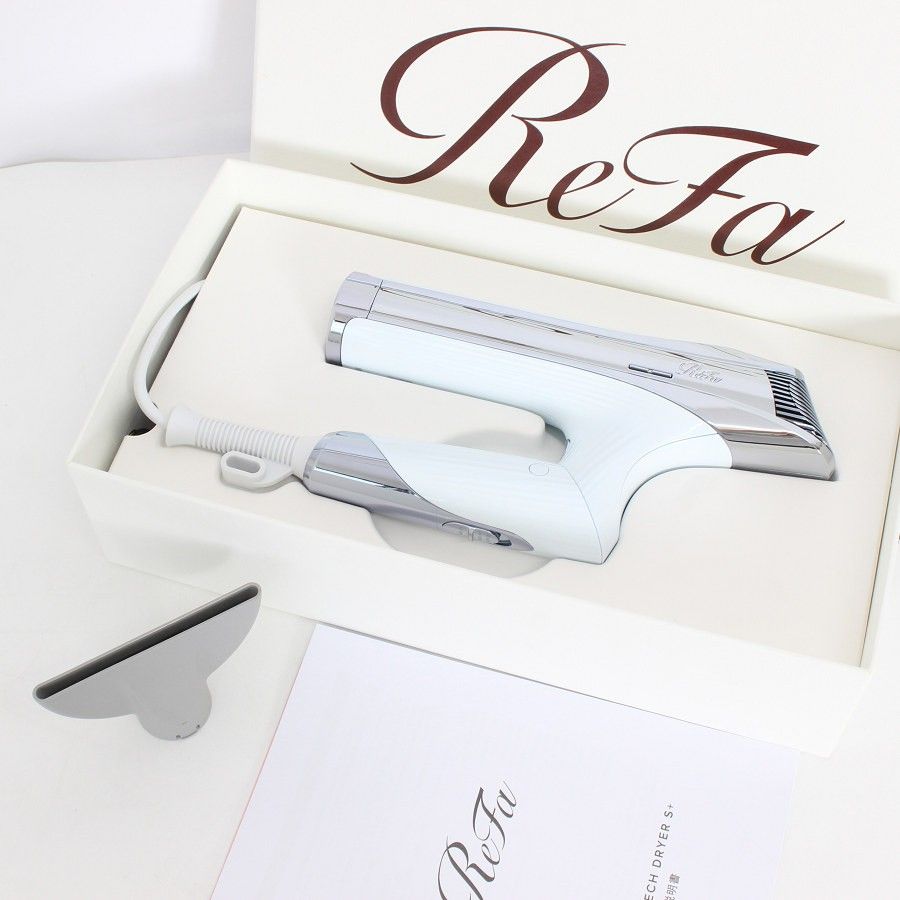 【美品】MTG ReFa BEAUTECH DRYER S+ RE-BC-02A ホワイト ヘアドライヤー リファビューテック ドライヤー 本体