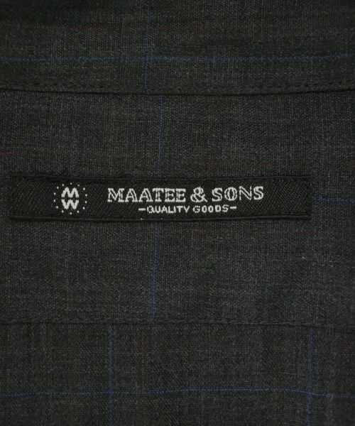 MAATEE&SONS カジュアルシャツ メンズ 【古着】【中古】【送料無料】
