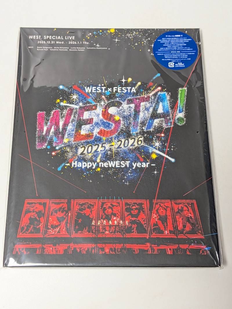 新品未開封 WEST. SPECIAL LIVE 『WESTA!』2025-2026 初回盤Blu-ray
