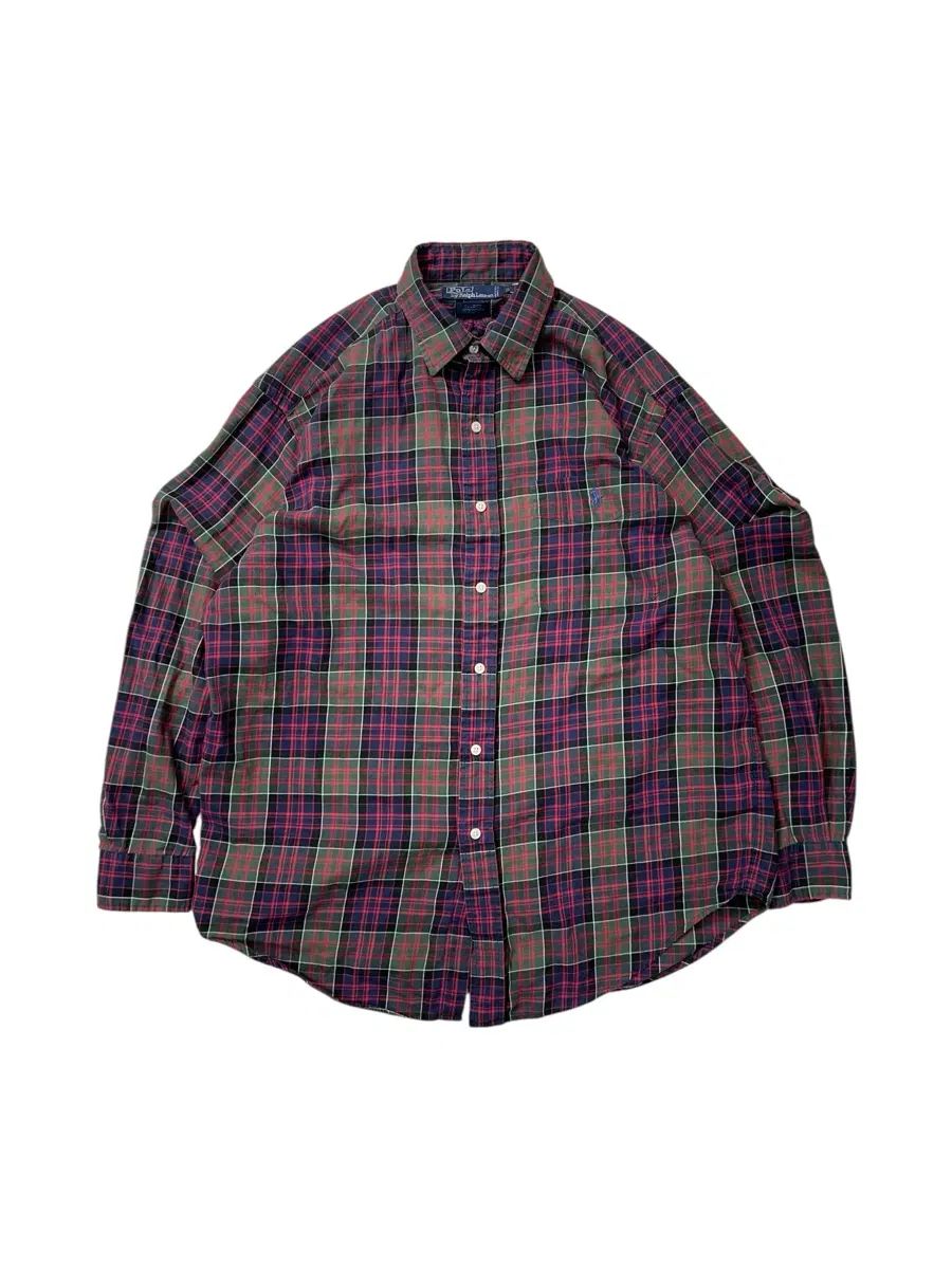1990s POLO RALPH LAUREN エリオットシャツ M