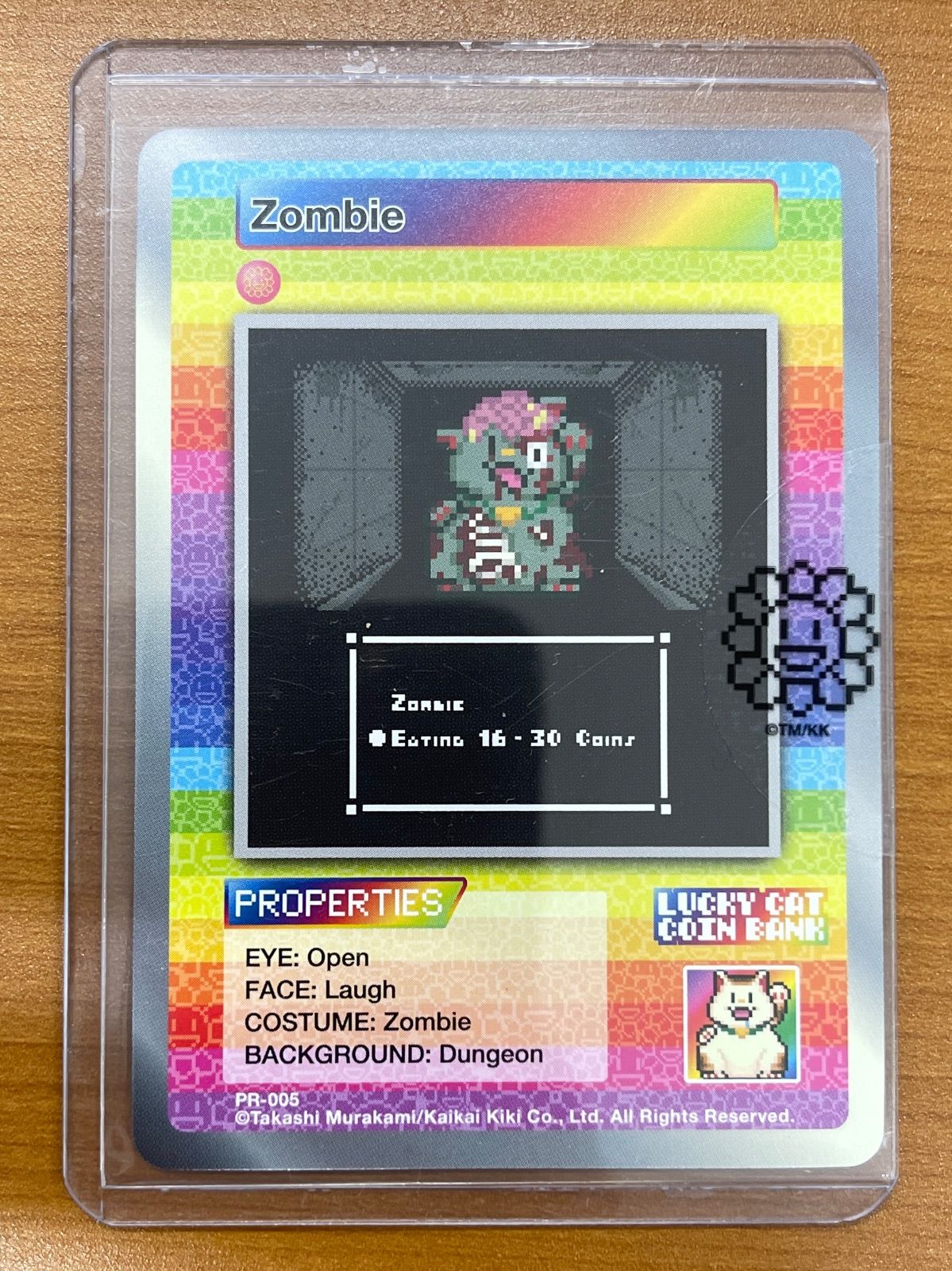 PSA10 村上隆 Zombie #PR-005 プロモ ローダー未開封 テープ付き Zombie プロモ PR-005 村上隆 カイカイキキ