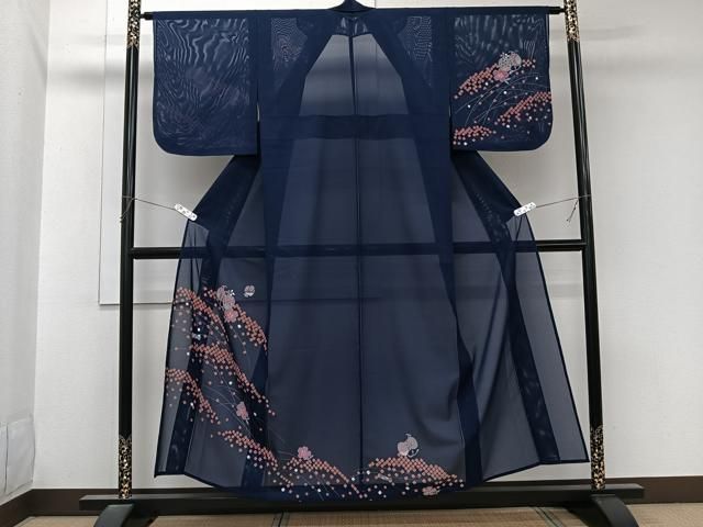 平和屋着物＊夏物　訪問着　絽　鼓花文　洗える着物　CABL7138xi 20,020円