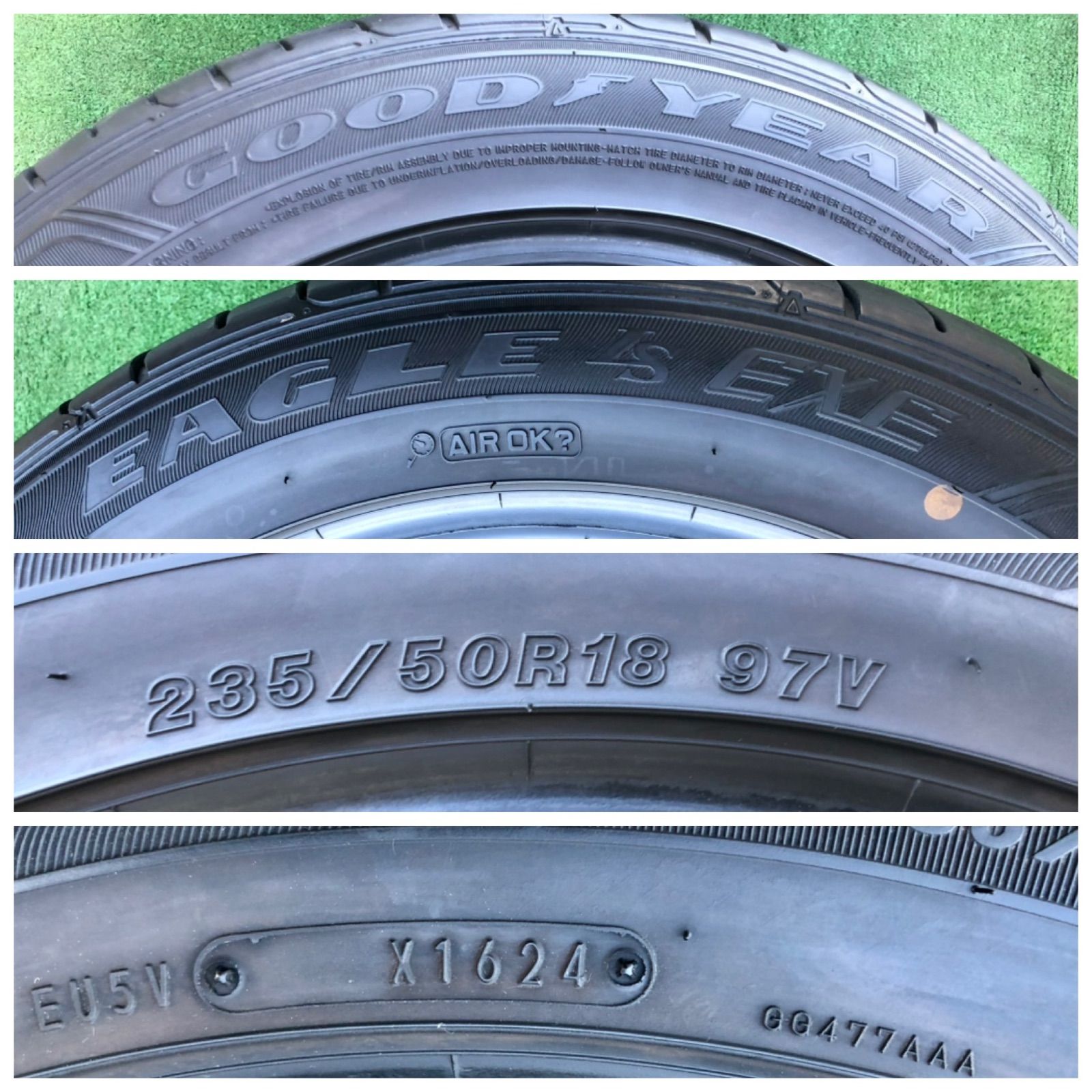 GOODYEAR（グッドイヤー） □ 商品名：EAGLE LS EXE □ タイヤサイズ