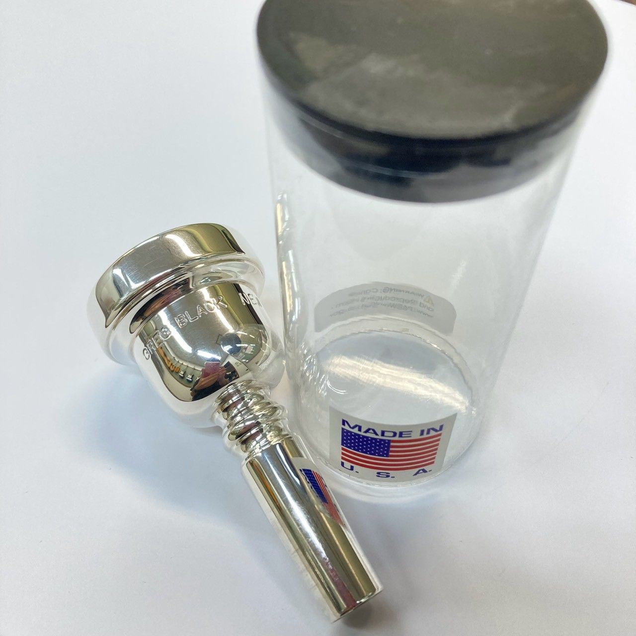 中古 / USED品】Greg Black トロンボーン太管用マウスピース NewYork