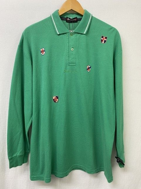【中古】BARACUTA ﾊﾞﾗｸｰﾀ 長袖ﾎﾟﾛｼｬﾂ ｸﾞﾘｰﾝ LL 991884290 9,984円