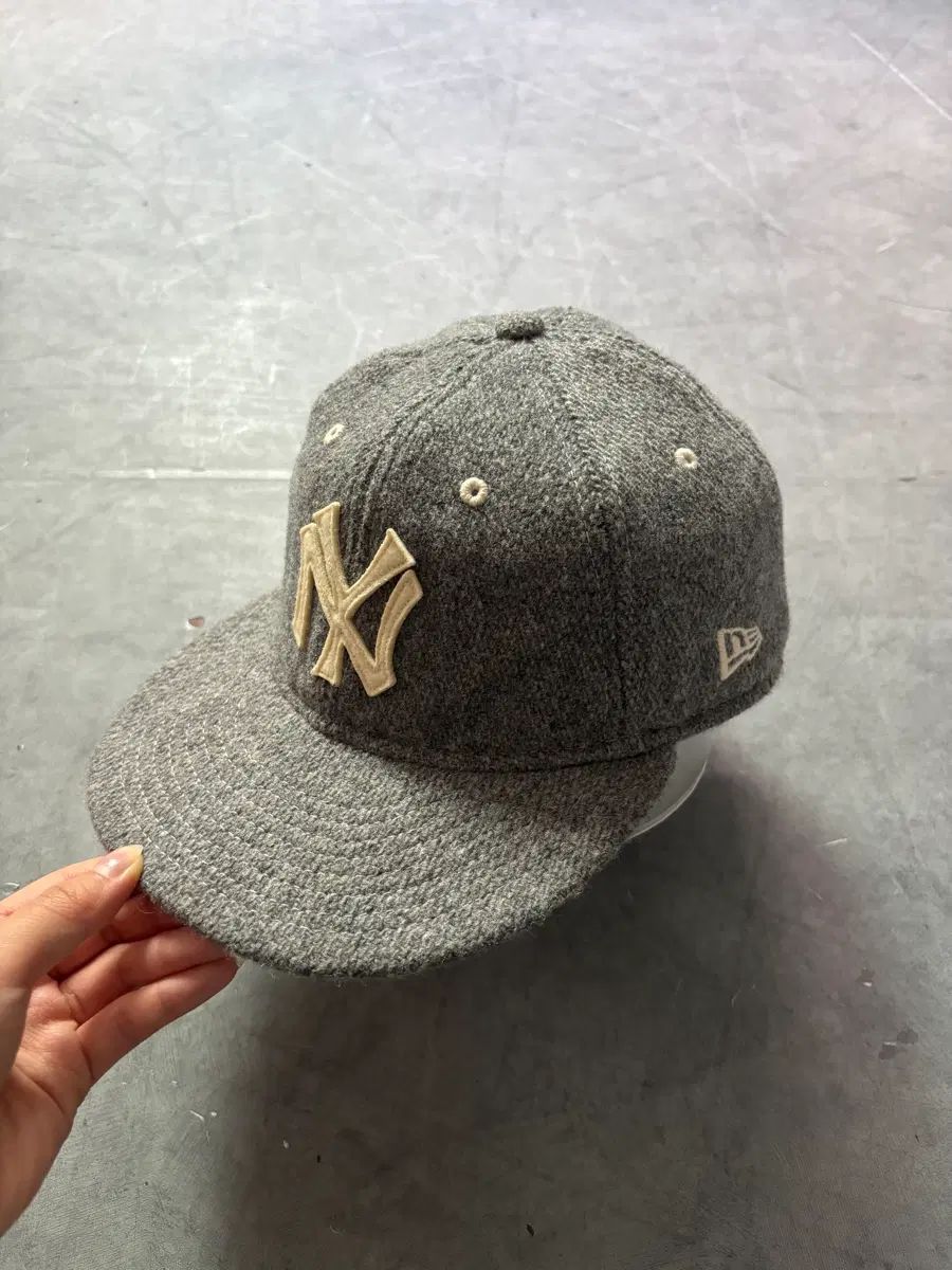 NEW ERA x POLO RALPH LAUREN クーパーズタウン ニューヨーク・ヤンキース レトロ クラウン ストラップバック ヘザーグレー