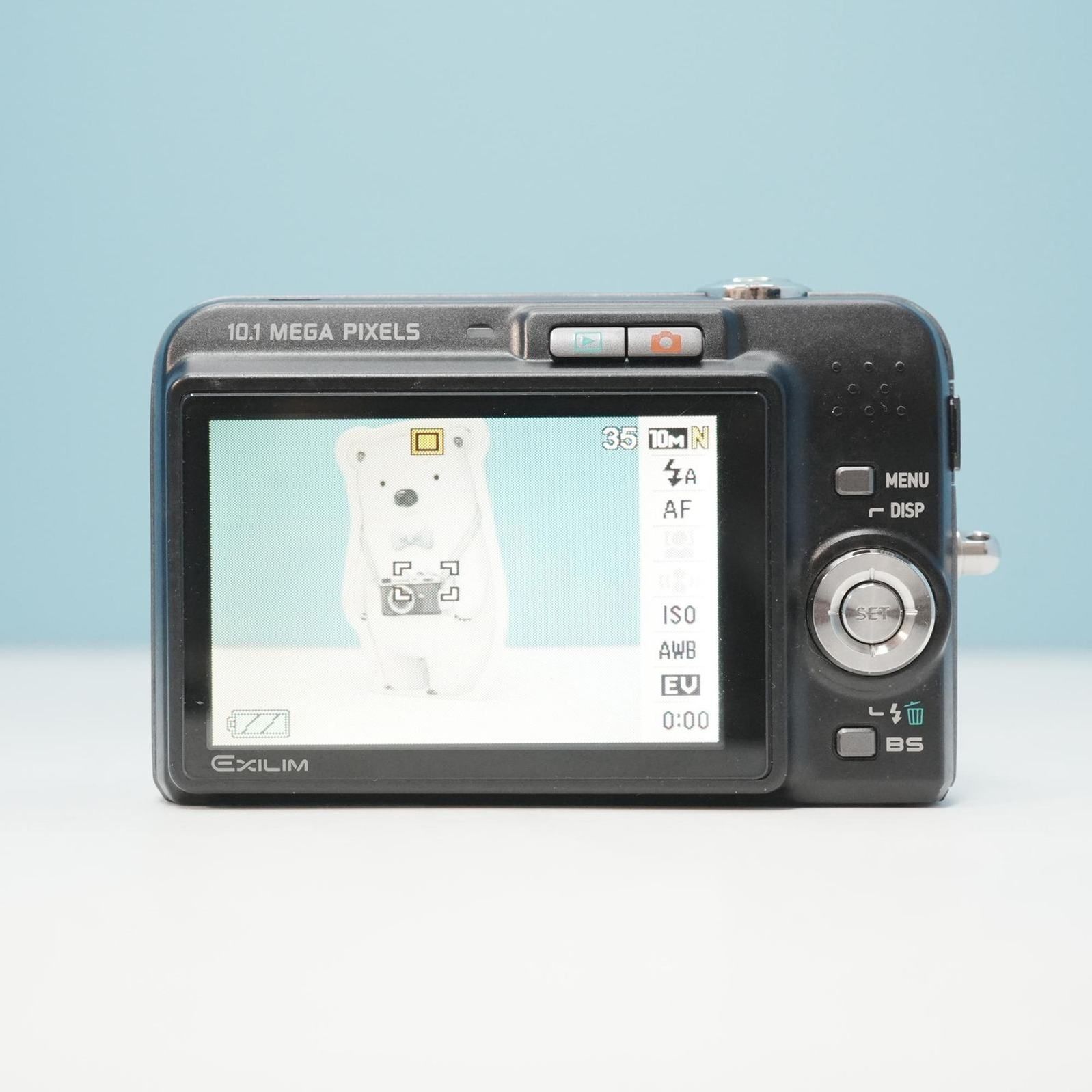CASIO EXILIM EX-Z1080 デジカメ スマホ転送OK フルセット シロクマ