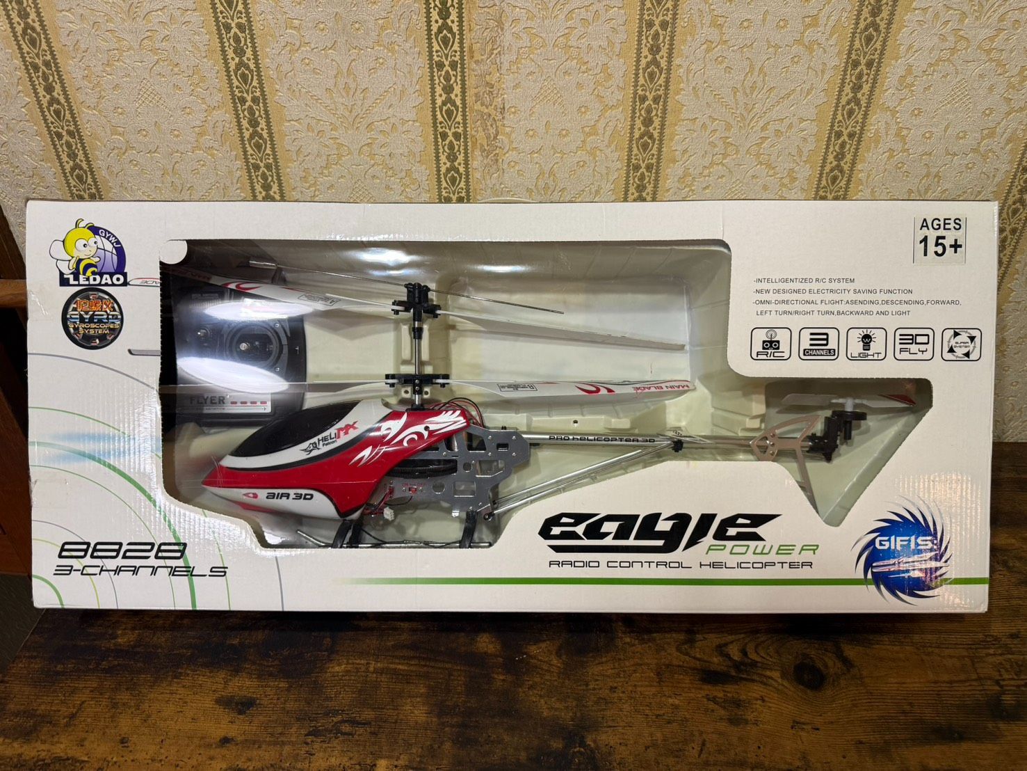 LEDAO Eagle Power RCヘリコプター 8828 LEDAO Eagle Power RCヘリコプター 8828 メタルボディ - メルカリ