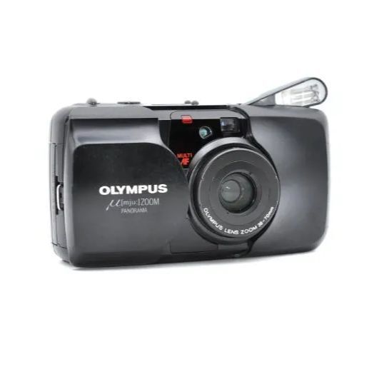 動作OK】OLYMPUS μ[mju:] ZOOM PANORAMA コンパクトフィルムカメラ
