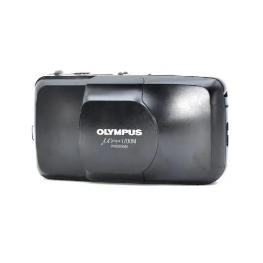 動作OK】OLYMPUS μ[mju:] ZOOM PANORAMA コンパクトフィルムカメラ