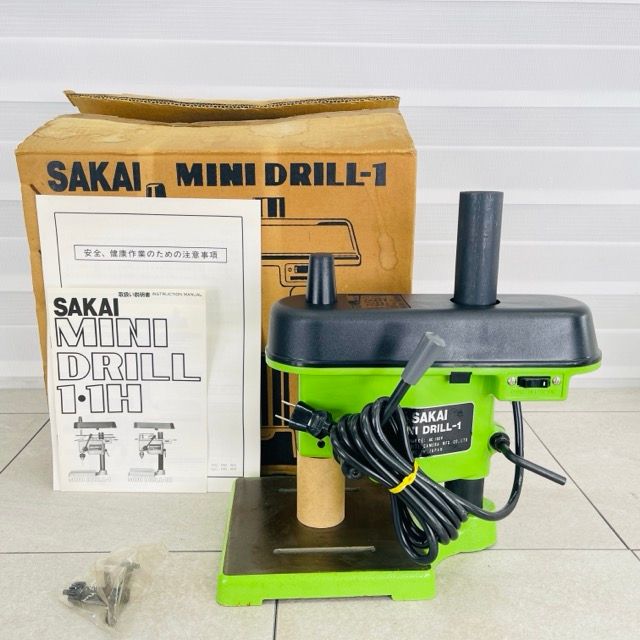 未使用保管品 SAKAI MINIDRILL-1 AC100V 卓上ボール盤 電動工具 ミニドリル /518579 27,040円