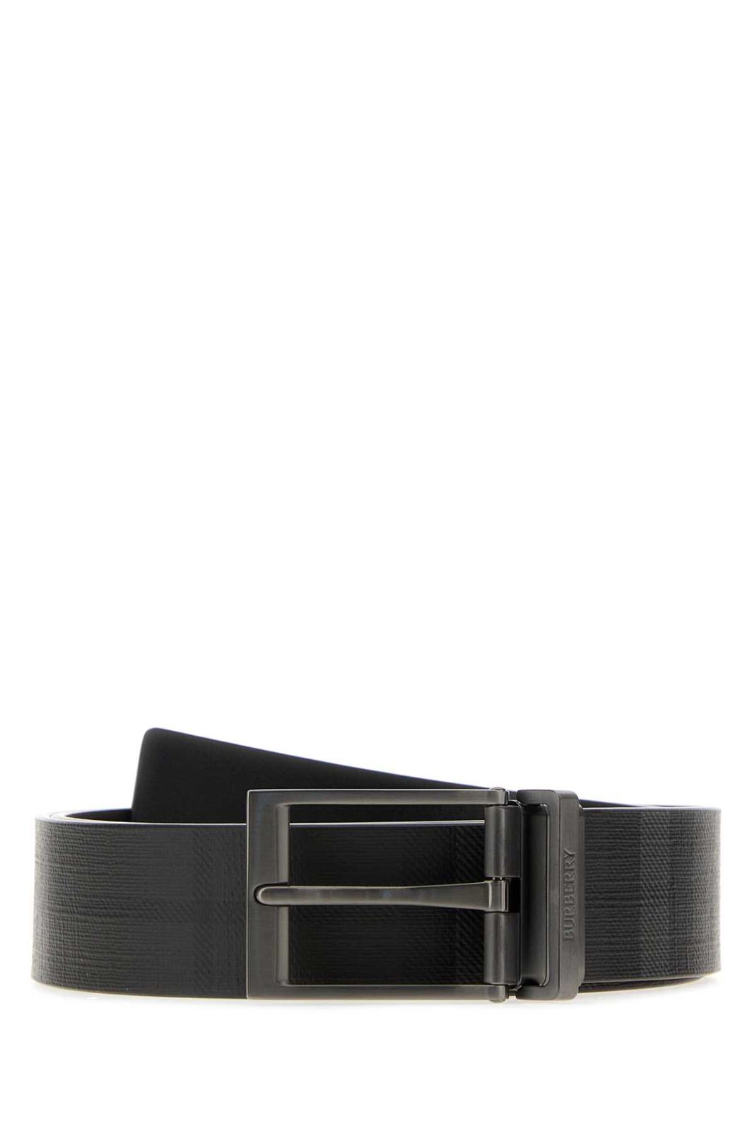 【新品・最安値】BURBERRY バーバリー A:MB LOUIS RVS 35 MM BIN:177382:A1665 IRONBLACKGRAPHITE 正規品 小物 8127472 A1665