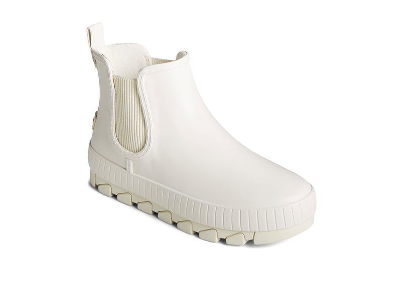 スペリー レディース シューズ ブーツ・レインブーツ チェルシー Sperry Torrent Chelsea White1