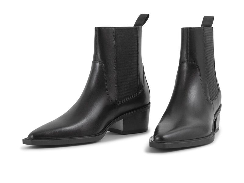 ヴァガボンド レディース シューズ ブーツ・レインブーツ チェルシー レザー Vagabond Shoemakers Kelsey Leather Chelsea Bootie Black ブラック