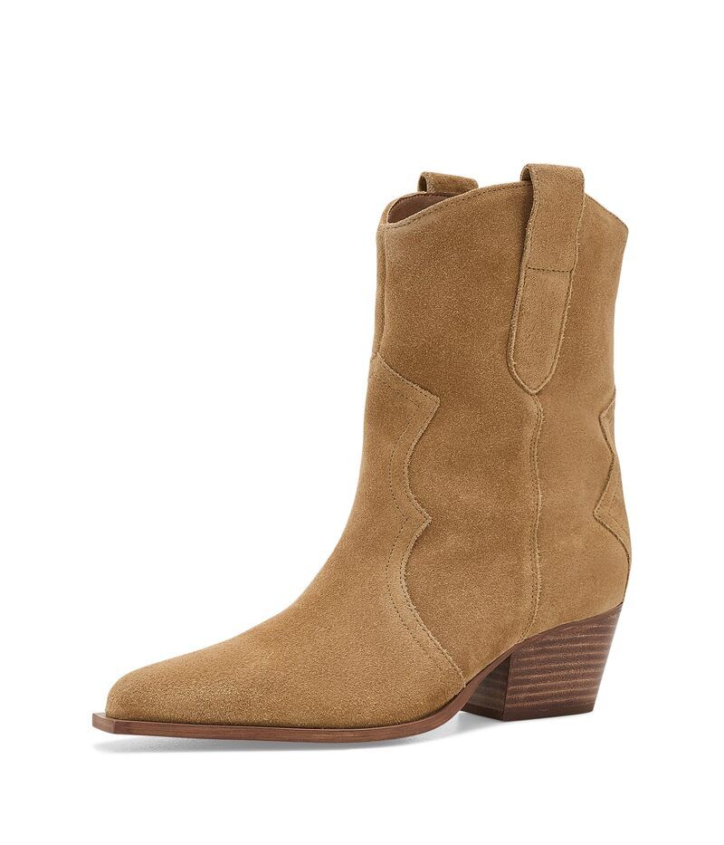 フリーピープル レディース シューズ ブーツ・レインブーツ Free People Cat Nap Cowboy Boots Camel Suede キャメル