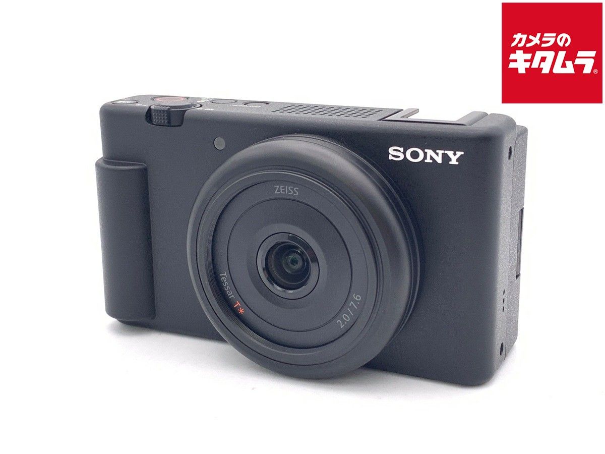 【中古】 【美品】 ソニー VLOGCAM ZV-1F B ブラック