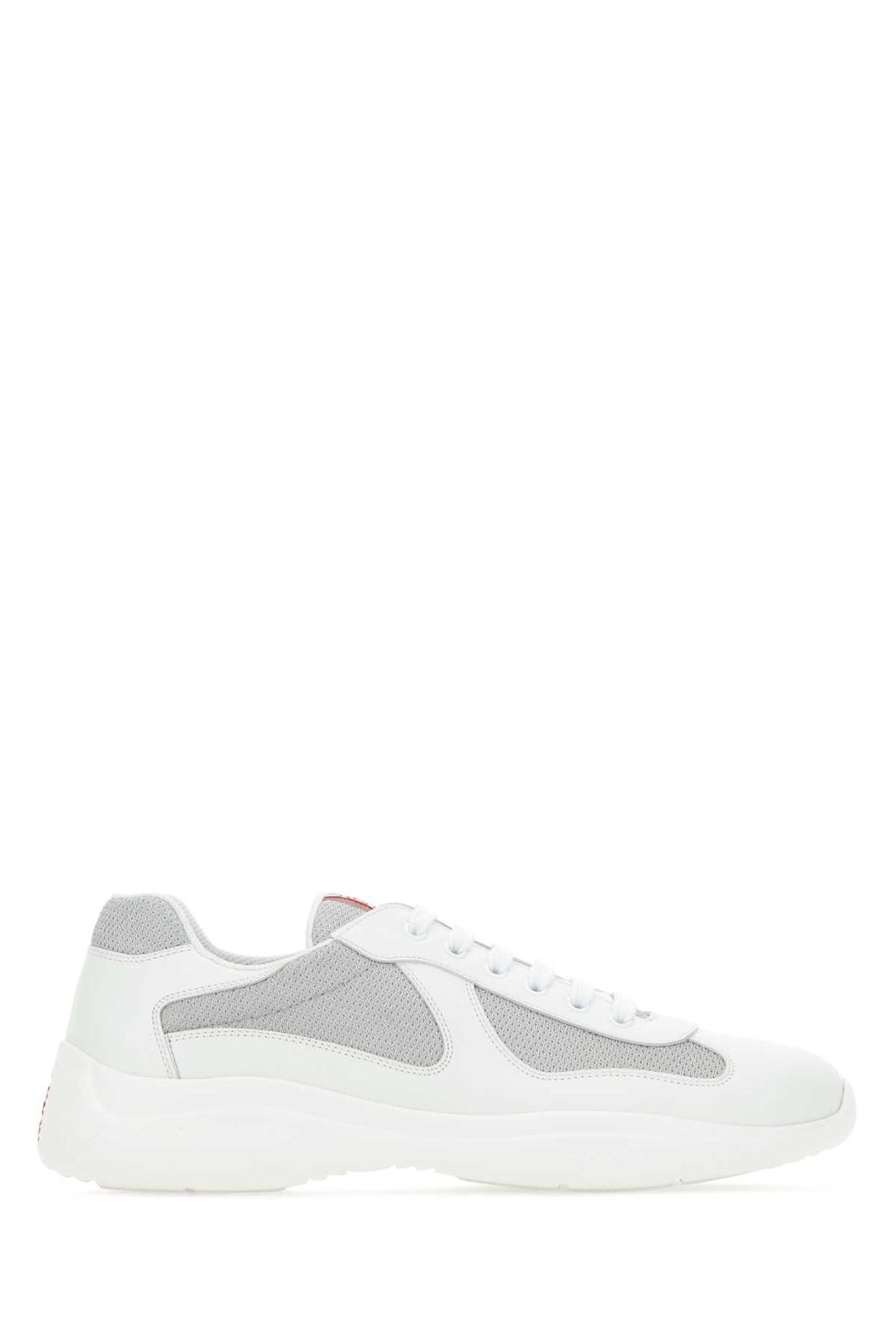 【新品・最安値】PRADA プラダ AMERICA'S CUP BIANCOARGENTO 正規品 スニーカー 4E3400FG0006GW F0J36