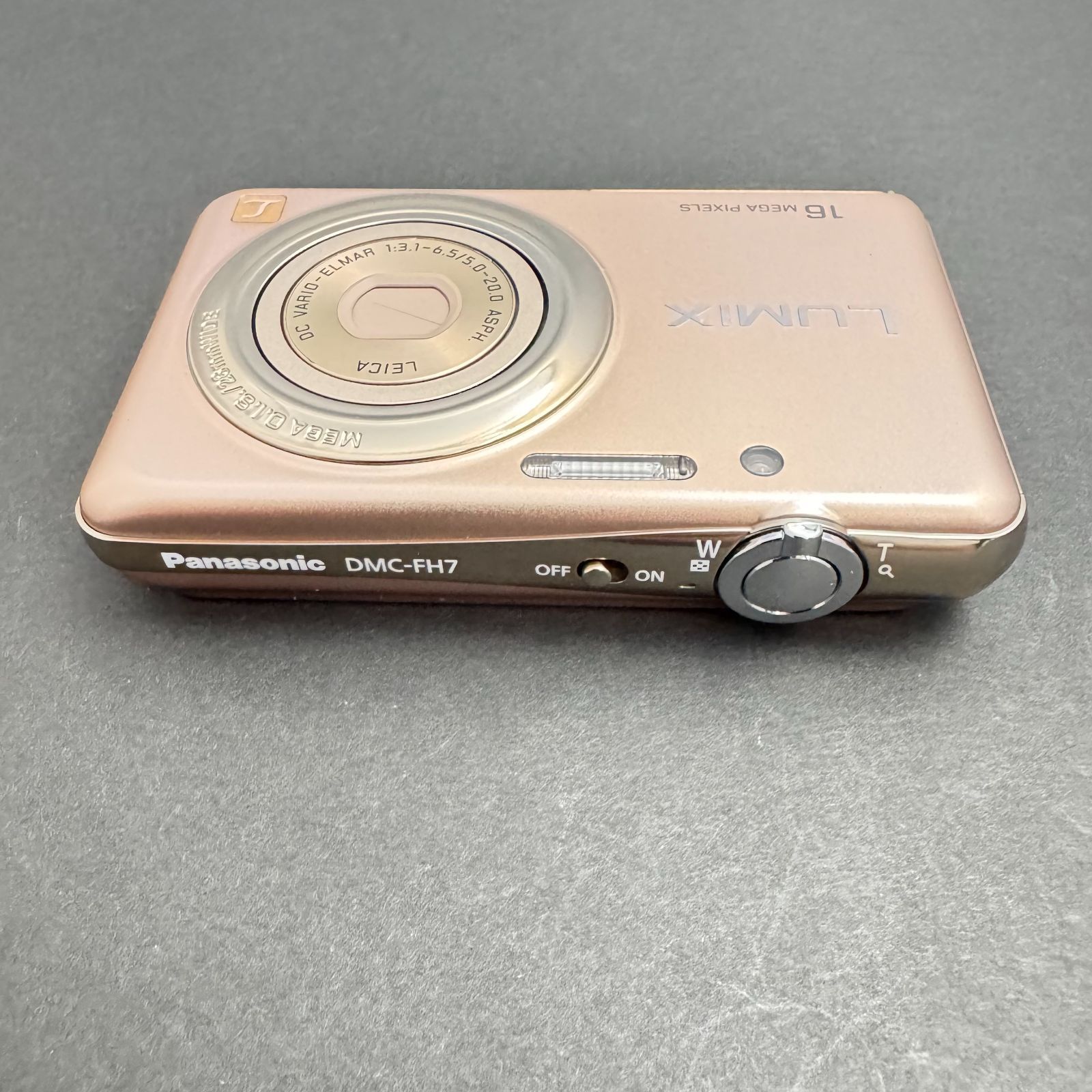 Panasonic LUMIX FH7 ゴールド パナソニック デジカメ【箱・付属品完備