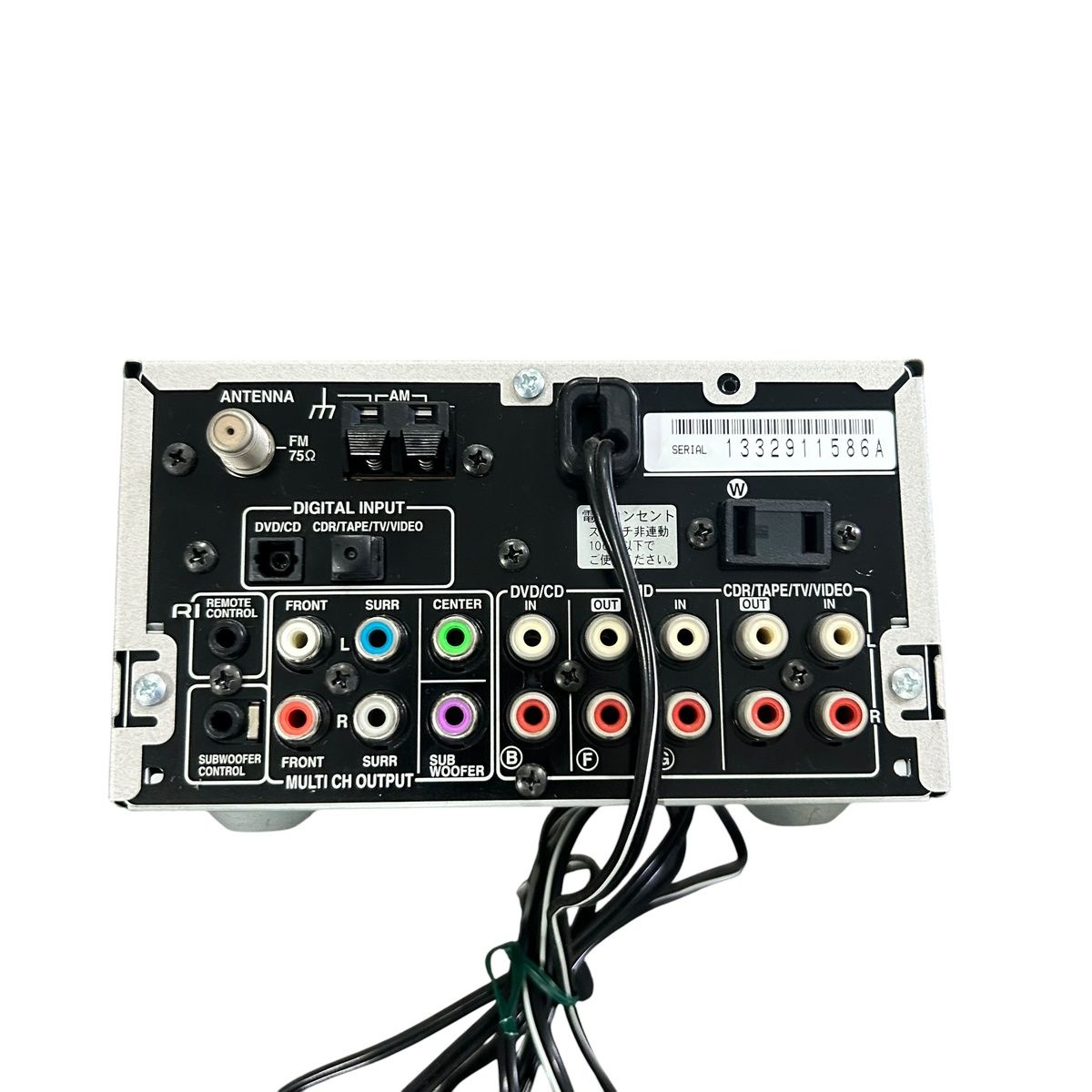 ONKYO AVコントローラー PR-155 SWA-155 サブウーファー D-155