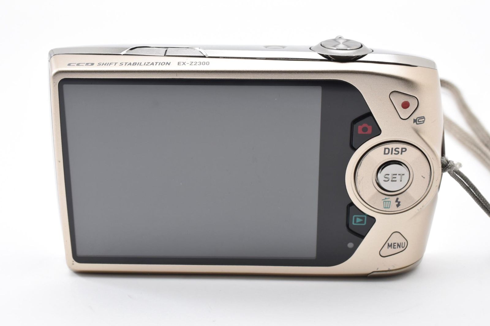 実用光学美品 Casio カシオ EXILIM EX-Z2300 ゴールド コンパクト