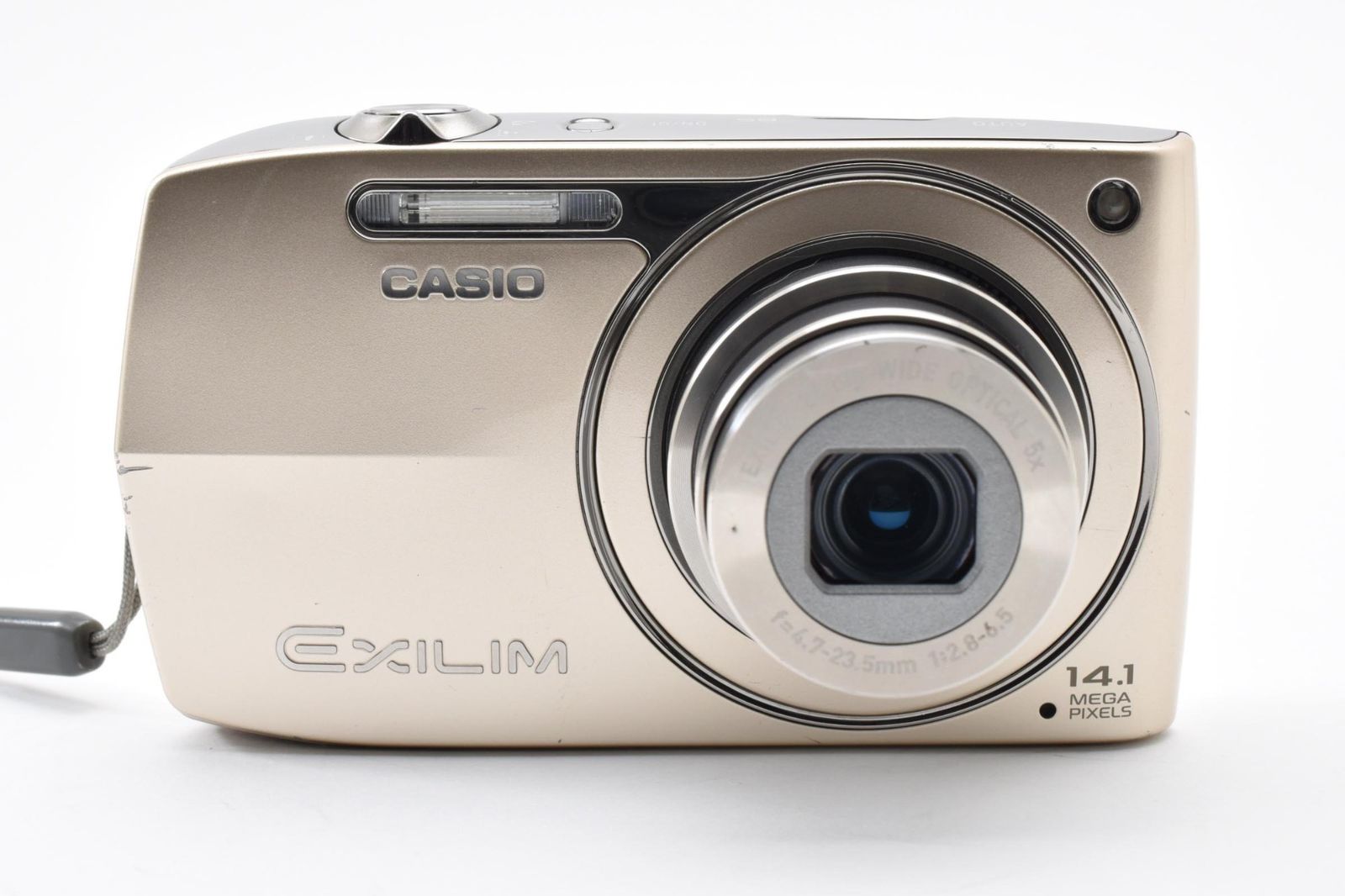 実用光学美品 Casio カシオ EXILIM EX-Z2300 ゴールド コンパクト