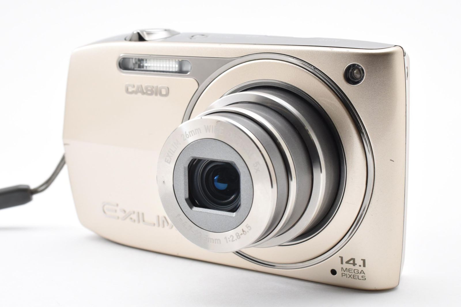 実用光学美品 Casio カシオ EXILIM EX-Z2300 ゴールド コンパクト