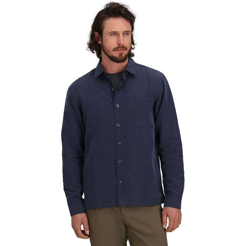 ロイヤルロビンズ メンズ トップス シャツ 長袖 Royal Robbins Desert Pucker Dry LongSleeve Shirt Mens Naval 21,868円
