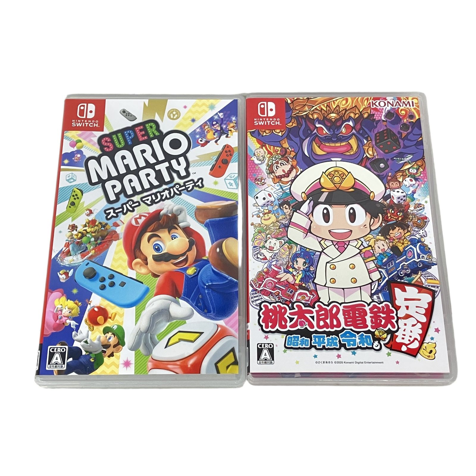 Nintendo Switch スーパーマリオパーティ/桃太郎電鉄 昭和 平成 令和も