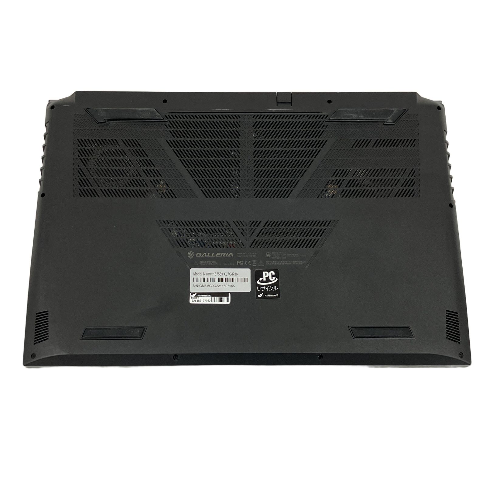 Thirdwave GALLERIA XL7C-R36 i7 16GB SSD512GB RTX3060 - メルカリ